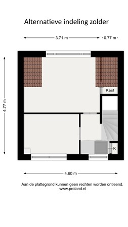 Floorplan - Rietzoom 104, 2804 CV Gouda